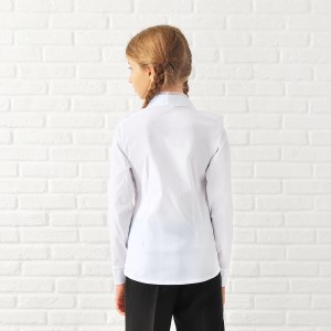 Блузка для девочки с длинным рукавом
